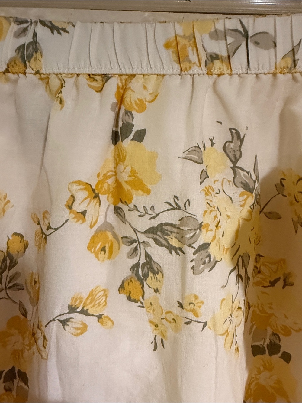 a new day Yellow Floral A-Line Maxi Skirt - Picture 3 of 9